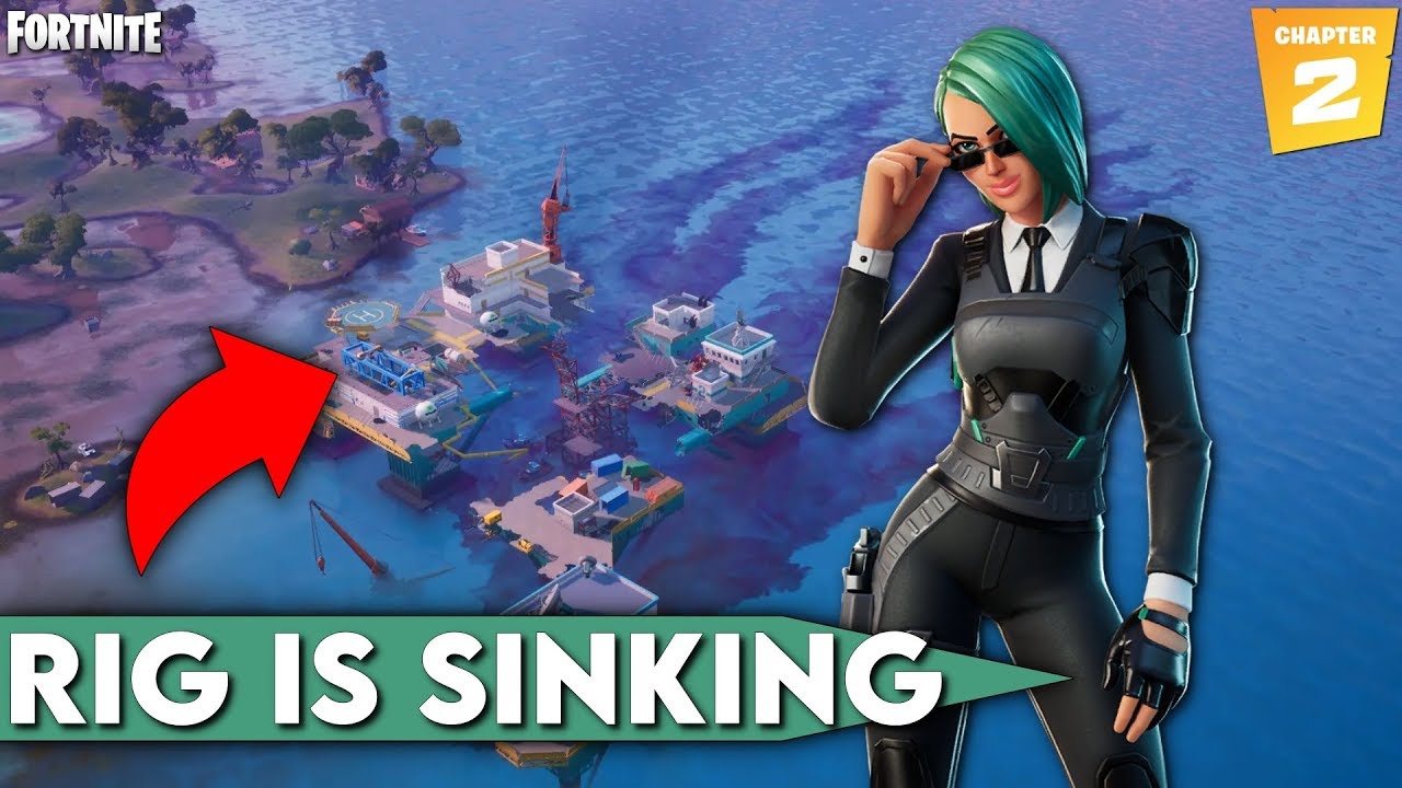 🛑 FORTNITE BR - RIG SINKING AND NEW SKINS - WASH YOUR HANDS! 🛑 - YouTube