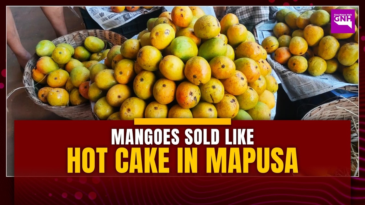 Mangoes sold like hot cake in Mapusa - YouTube