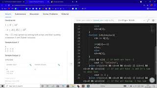 2 arrays || Hackerearth || Trilok Kaushik || Aman Pandey || GeeksMan