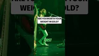 Celebrity 💸Are you worth your weight in gold? | The Warning – MONEY #shorts Wealth