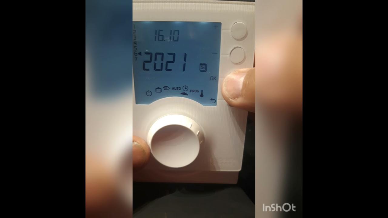 Thermostat programmable pour chaudière ou PAC Tybox 1127 - Delta Dore