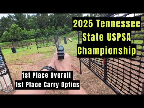 2025 Tennessee State USPSA Champion - Carry Optics State Champ - Glock 17 Gen 5 - Tijicon SRO