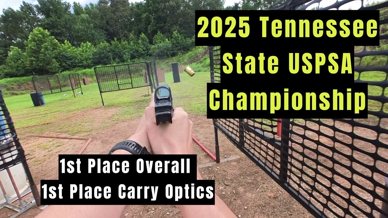 2025 Tennessee State USPSA Champion - Carry Optics State Champ - Glock 17 Gen 5 - Tijicon SRO