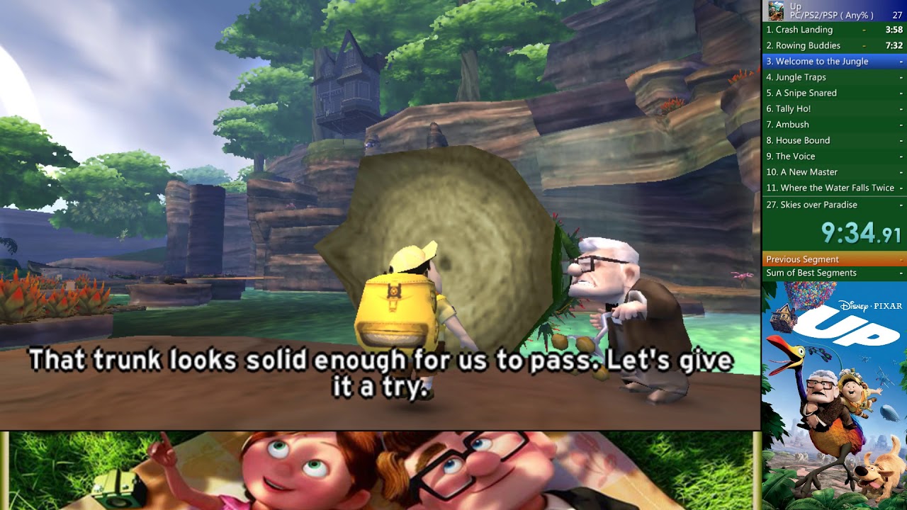 [WR] "Disney's Up" any% NG+ ( PC/PSP/PS2 ) in 