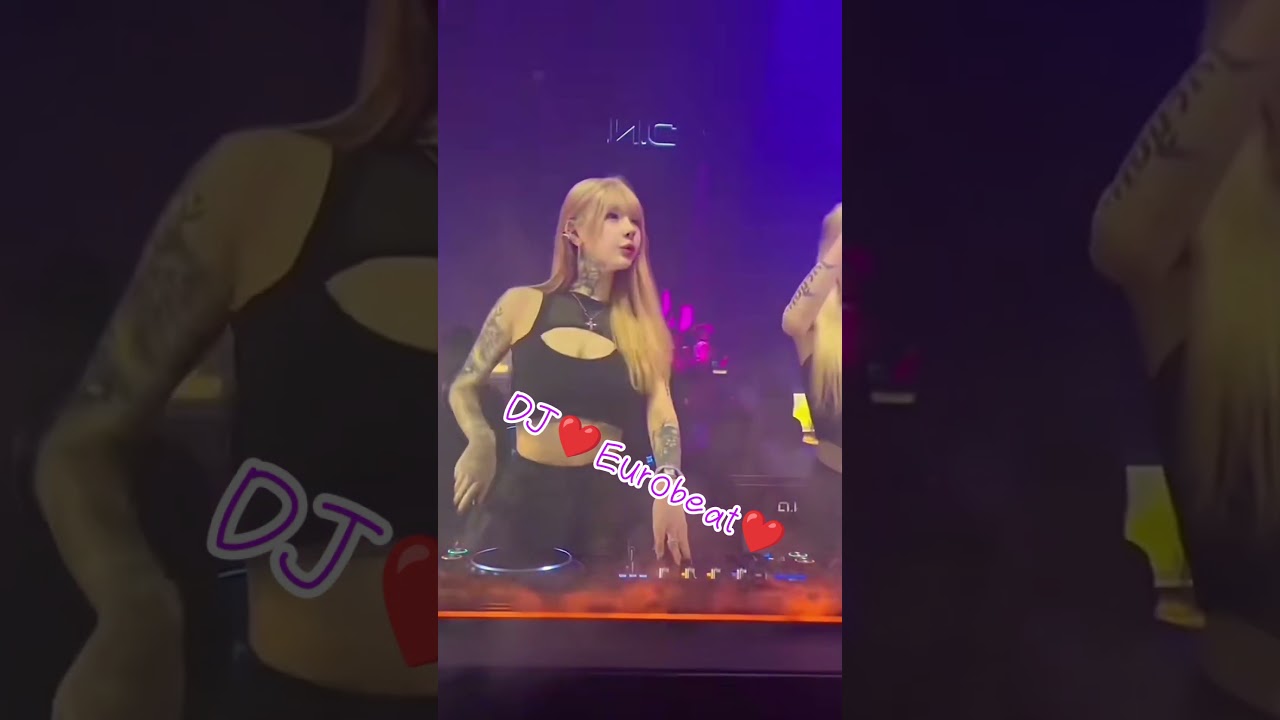 【DJ FOX 李沫润 モラン🔥】TikTokバズ映像がついにYouTube登場！ユーロビートで爆アゲ最強ギャル煽り