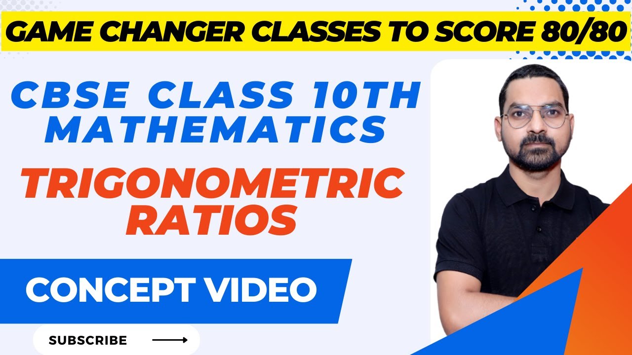 Trigonometric Ratios I Concept Video I CBSE I Shailendra Gangwar