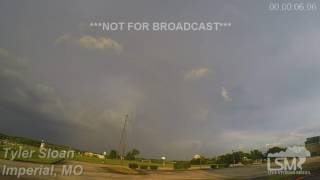 6-13-16 Imperial, MO Rainbow Time Lapse
