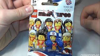Lego 8909 Minifiguren Serie Team Gb - Review Deutsch -