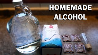 How To Make Alcohol At Home (ethanol)
