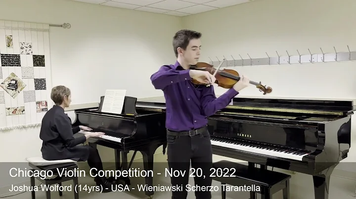 Chicago Violin Competition 2022 - Joshua Wolford (...