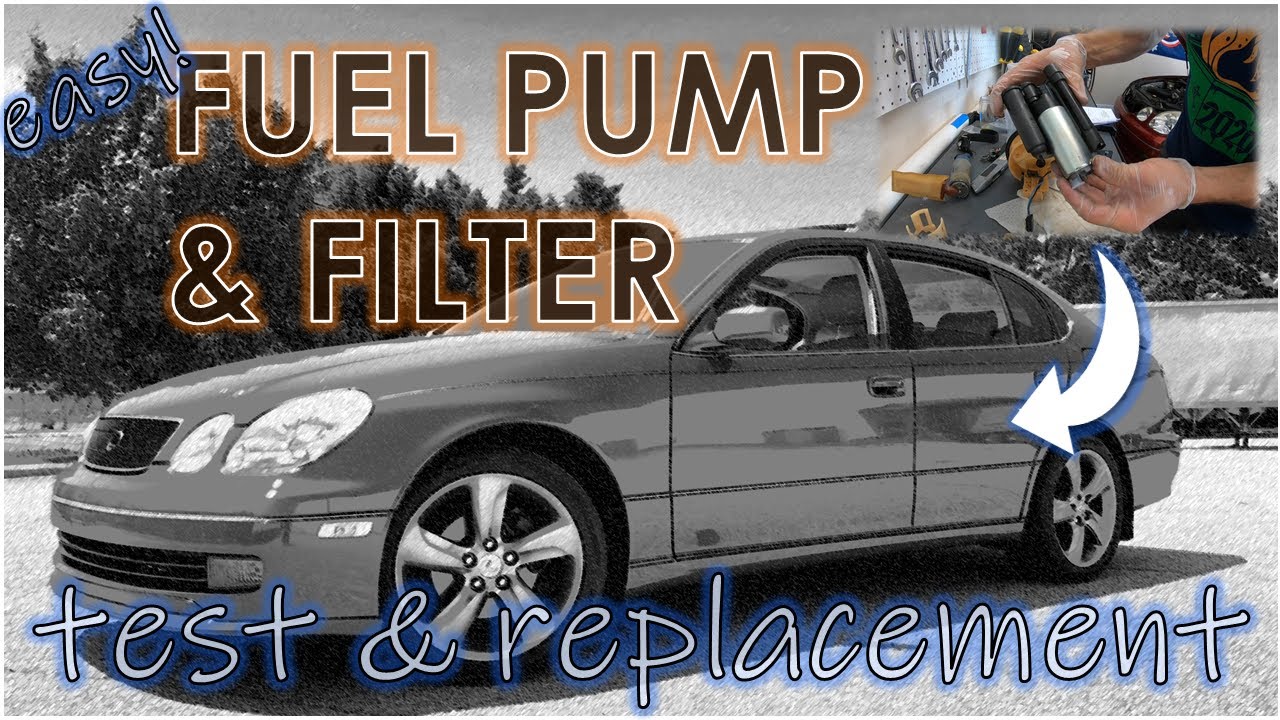 TOYOTA / LEXUS Fuel Pump Test & Replacement Procedure YouTube