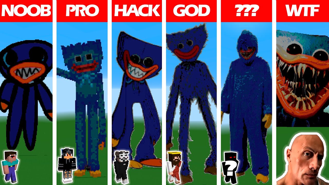 NOOB VS PRO VS HACKER Minecraft Pixel art - YouTube