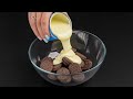 Wenn Sie Oreo haben, machen Sie dieses einfache und köstliche Schokoladendessert! Keine Maisstärke
