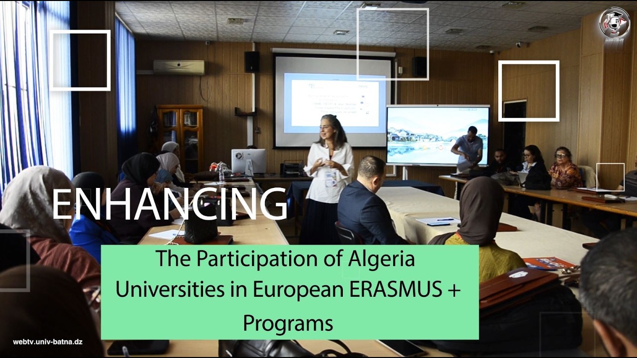 دورة تكوينية حول تعزيز مشاركة الجامعات الجزائرية في برامج ERASMUS +