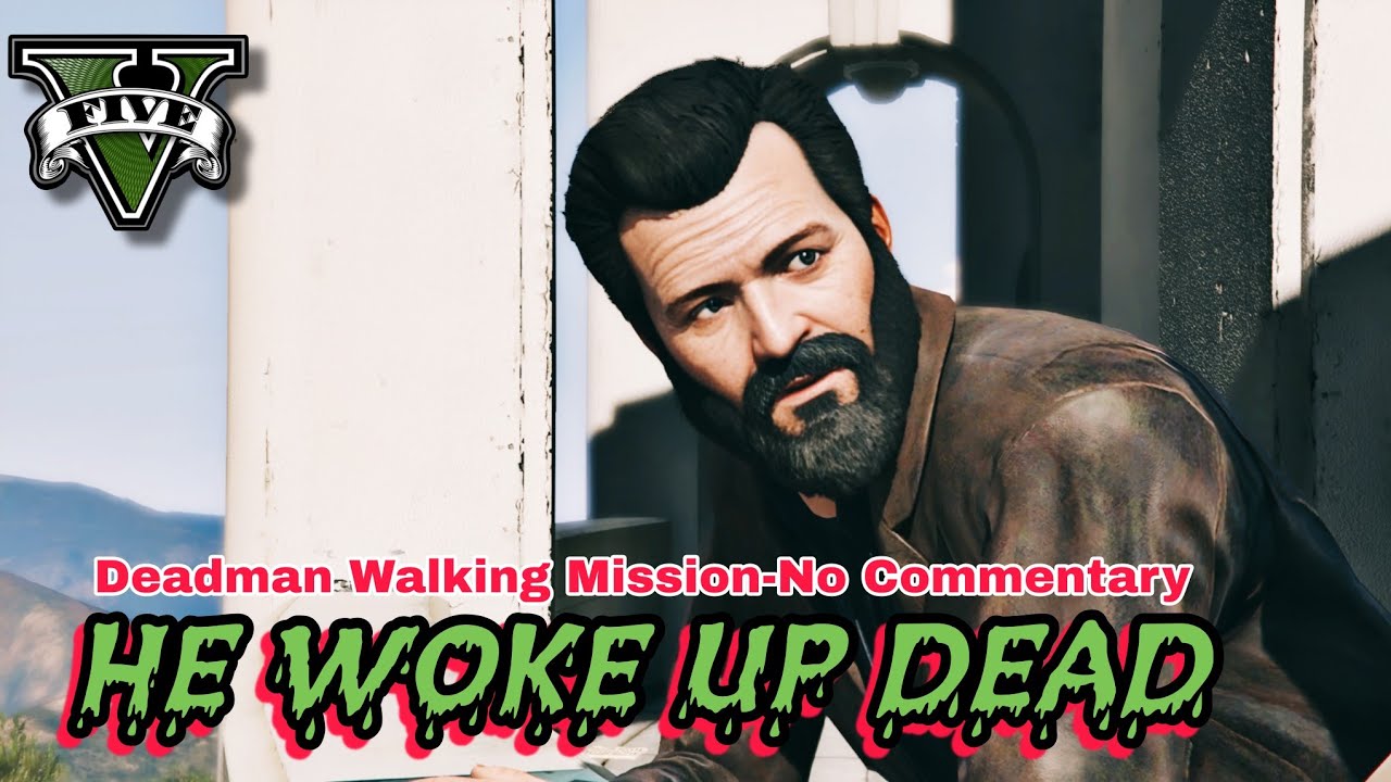 GTA 5 Dead Man Walking Mission 😱 Secret Morgue Escape | Story Mode Gameplay