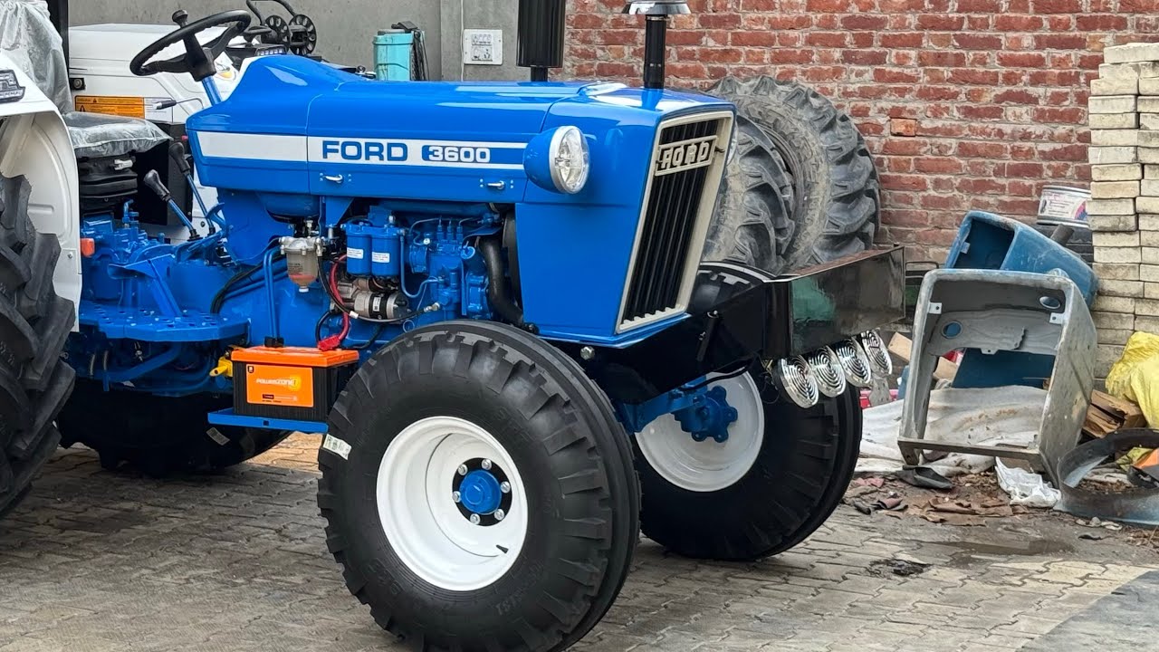 Ford 3600 Tractor Bumper Fittings | Old Tractor Restoration Done | Tractor Modifications