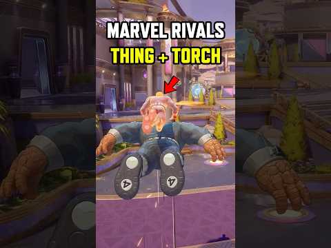 MARVEL RIVALS REVEALED THE THING AND HUMAN TORCH TEAM UP!