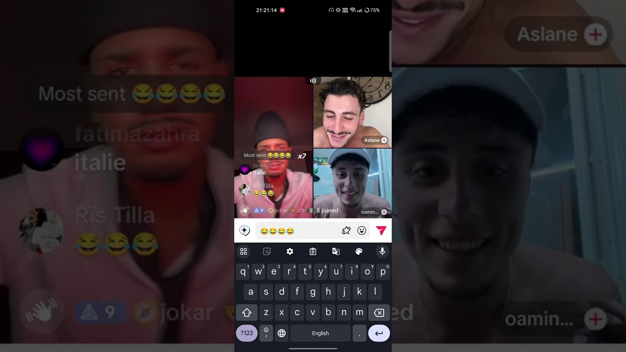 لايف جديد ادريس رجع 😍 idriss sabiri