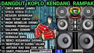 DANGDUT KOPLO KENDANG RAMPAK - BASS NYA ENAK BANGET CINTA MERAH JAMBU - @RagilPongdut