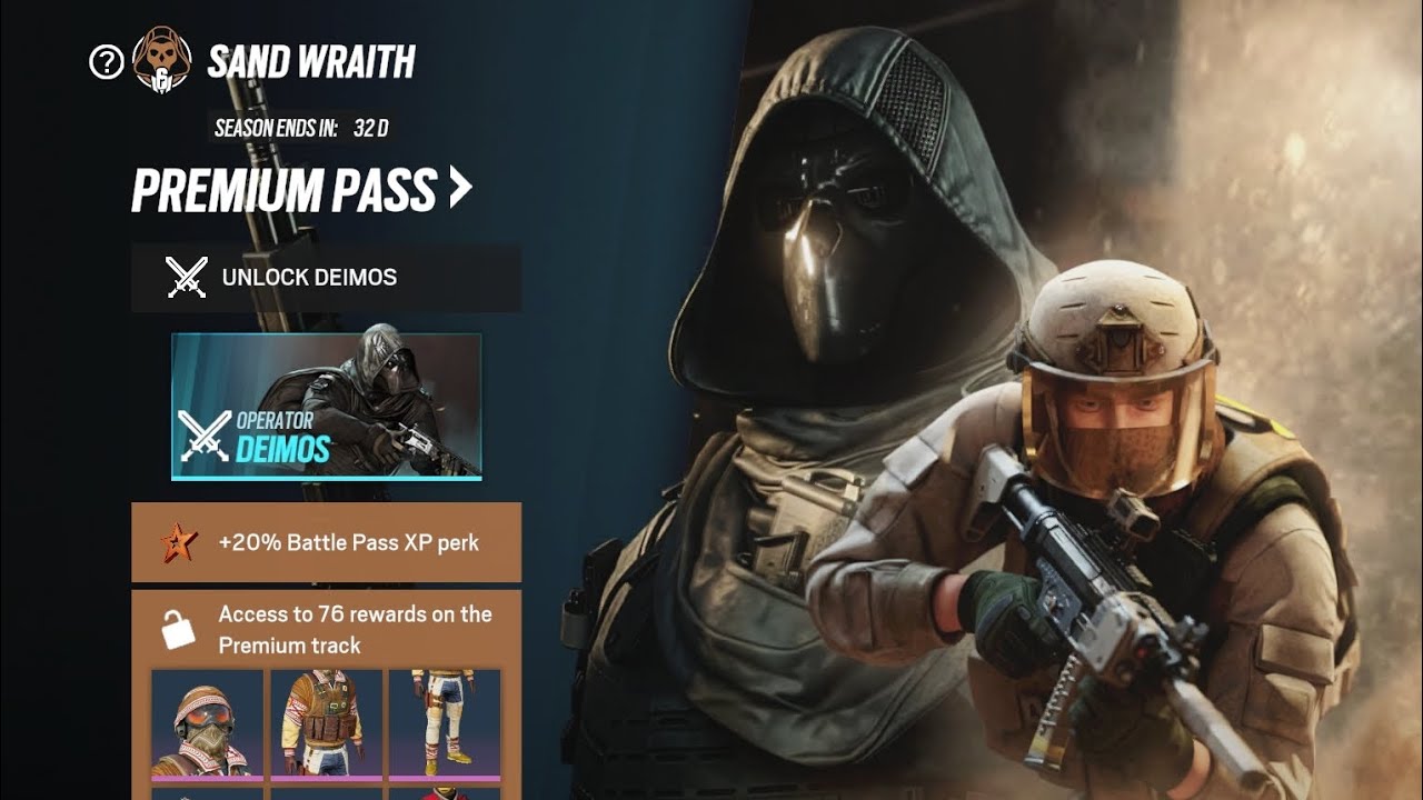R6Mobile Battle Pass (All Tier) 