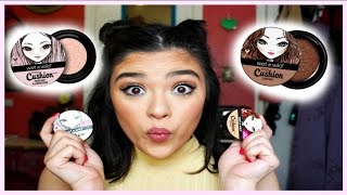 Testing NEW Wet N' Wild Cushion Highlight And Contour! Hit or Miss?