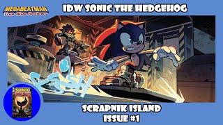 Javantay Reid Stanley on X: Sonic being aware Mecha Sonic (IDW) Sonic The  Hedgehog Scrapnik Land issue 1  / X