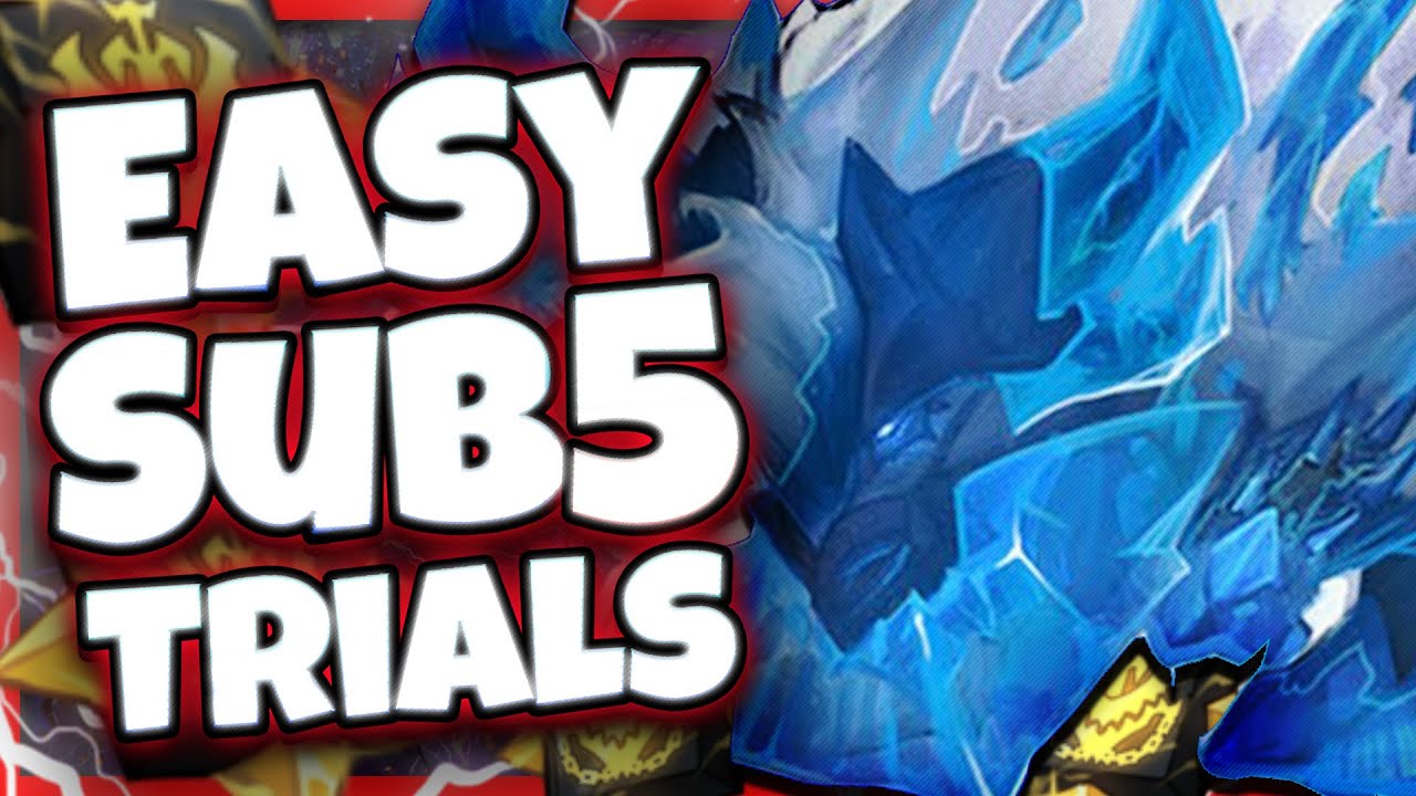 Dauntless Boreus trials - EASIEST sub 5 build and guide