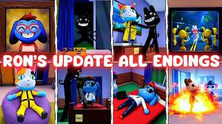 Animal Hospital [UPDATE] - Ron’s Room NEW Interactions, Items + New Lore & All Endings | Roblox