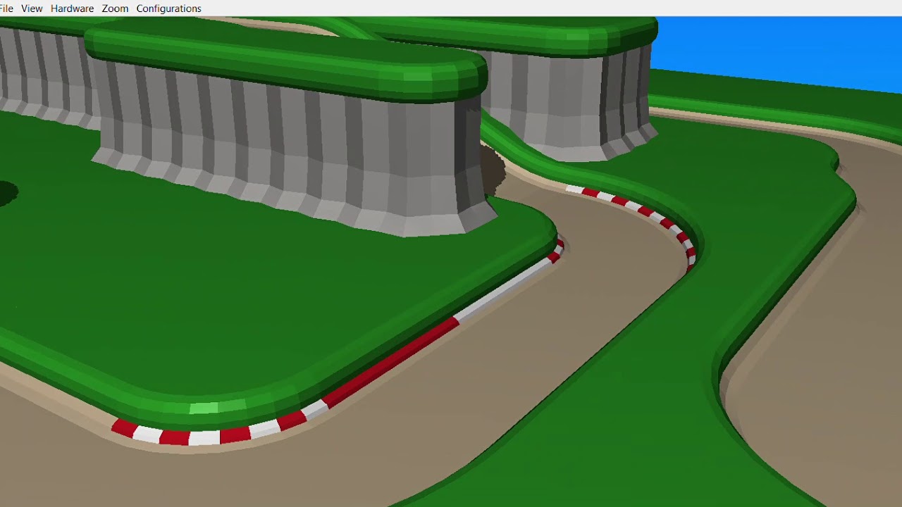 Gideros + Asset Forge + Racing Kit asset = Soon a 3D car racer from Choari Studio ?