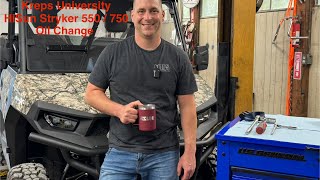 Kreps University - HiSun Stryker 550 750 Oil Change