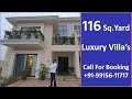 116 Sq.Yard Luxury Villas, Riverdale Aerovista Mohali, 3Bedroom Duplex Home with Luxury interior.