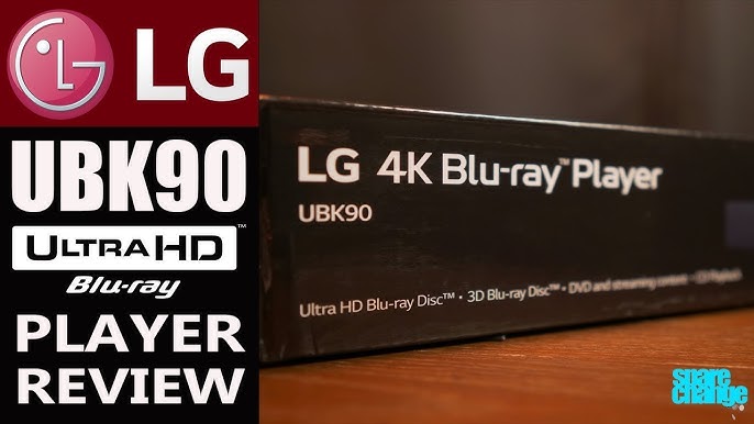 LG 4K BLU-RAY PLAYER UBKM9 TESTES E IMPRESSÕES! @FORADECATALOGOOficial 