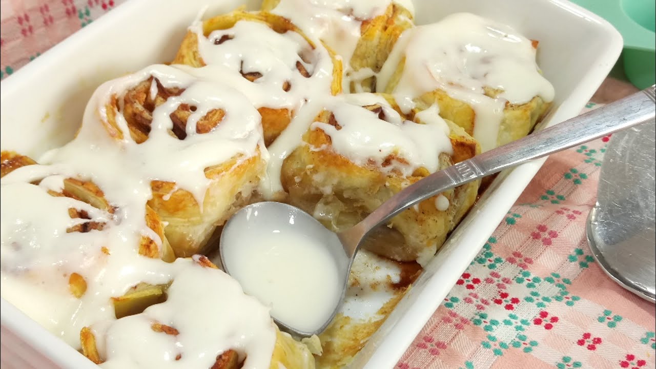 ROLLS DE MANZANA Y HOJALDRE,DELICIOSOS!!