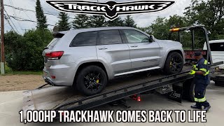 Bringing My 1000HP Trackhawk Back To Life - Hellcat Supercharger Install