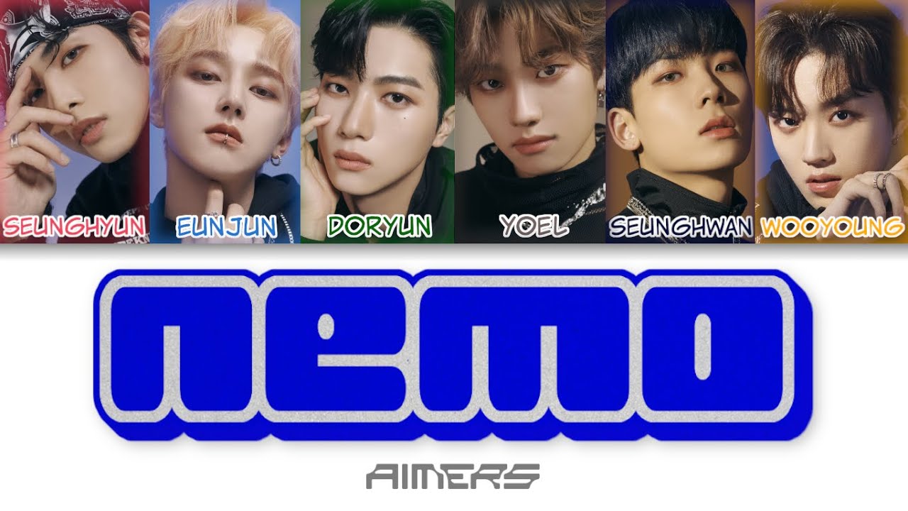 Sleduj AIMERS(에이머스) - 네모(NEMO) Color Coded Lyrics (han/rom/eng) na YouTube Sleduj AIMERS(에이머스) - 네모(NEMO) Color Coded Lyrics (han/rom/eng) na YouTube