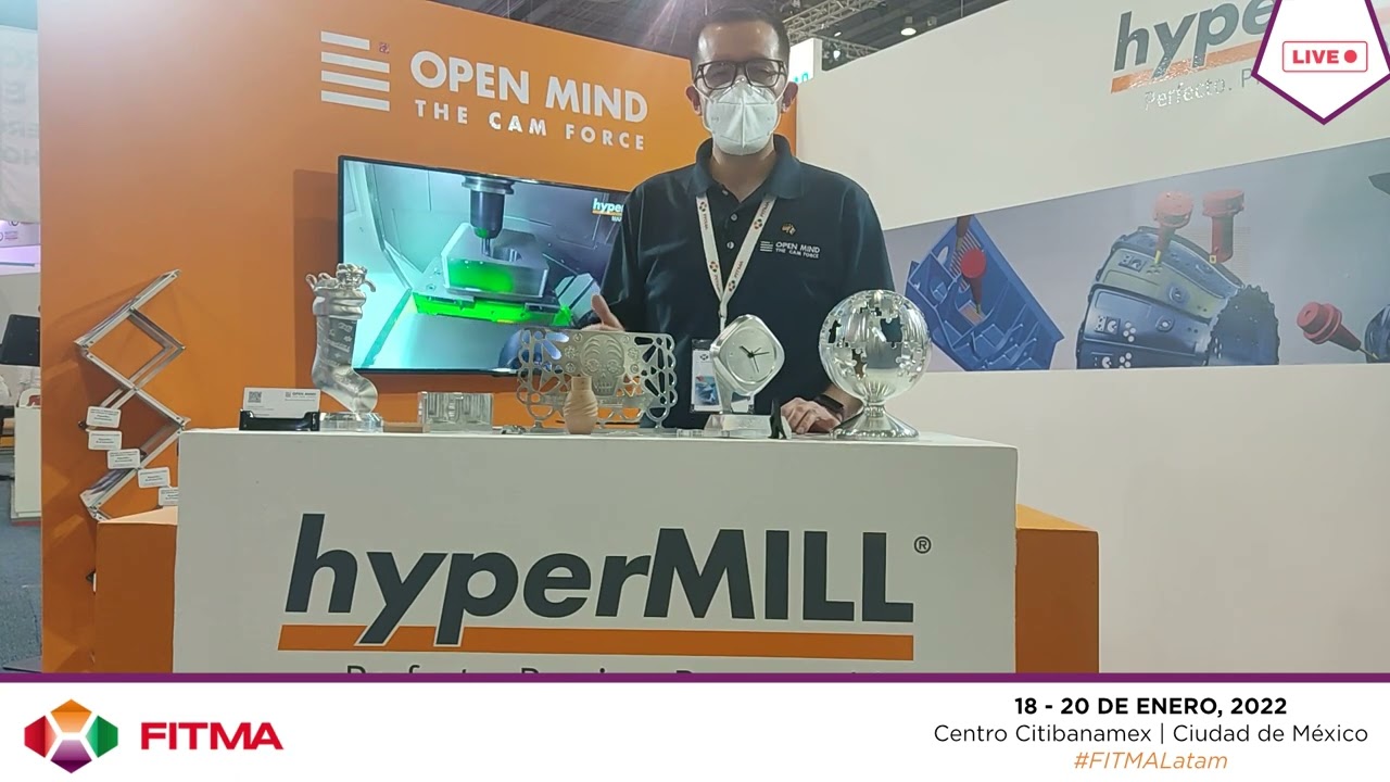 Open Mind Technologies presentará su software CAD/CAM