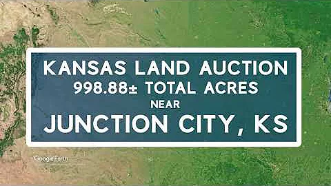 Dickinson & Geary County, Kansas Farmland, Grassla...