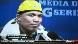 Hines Ward talks about concussions