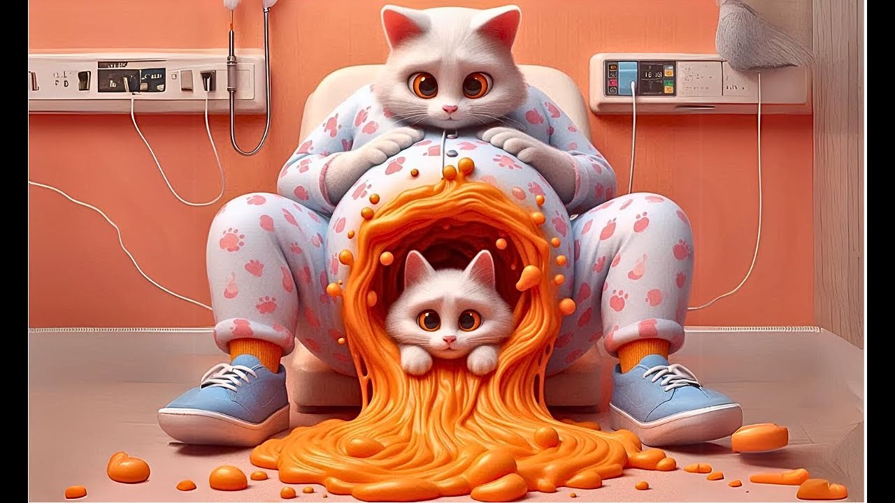 Poor Pregnant cat 😿🐾 Very Sad Story