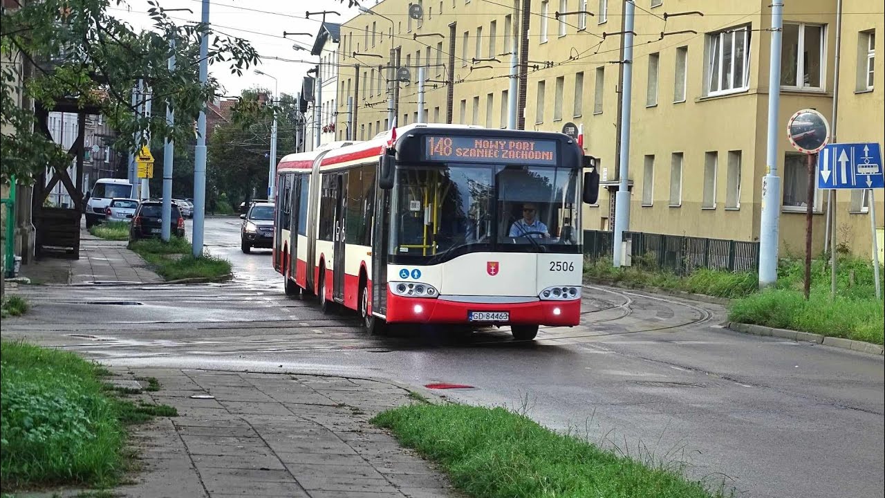 Solaris Urbino 18 II #2506, GAiT Gdańsk (Przejazd, 148) 🎶ZF🎶 [*]