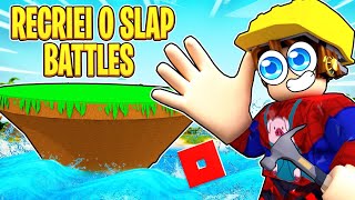 Recriei o Slap Battles no Build a Boat for Treasure😃 Roblox