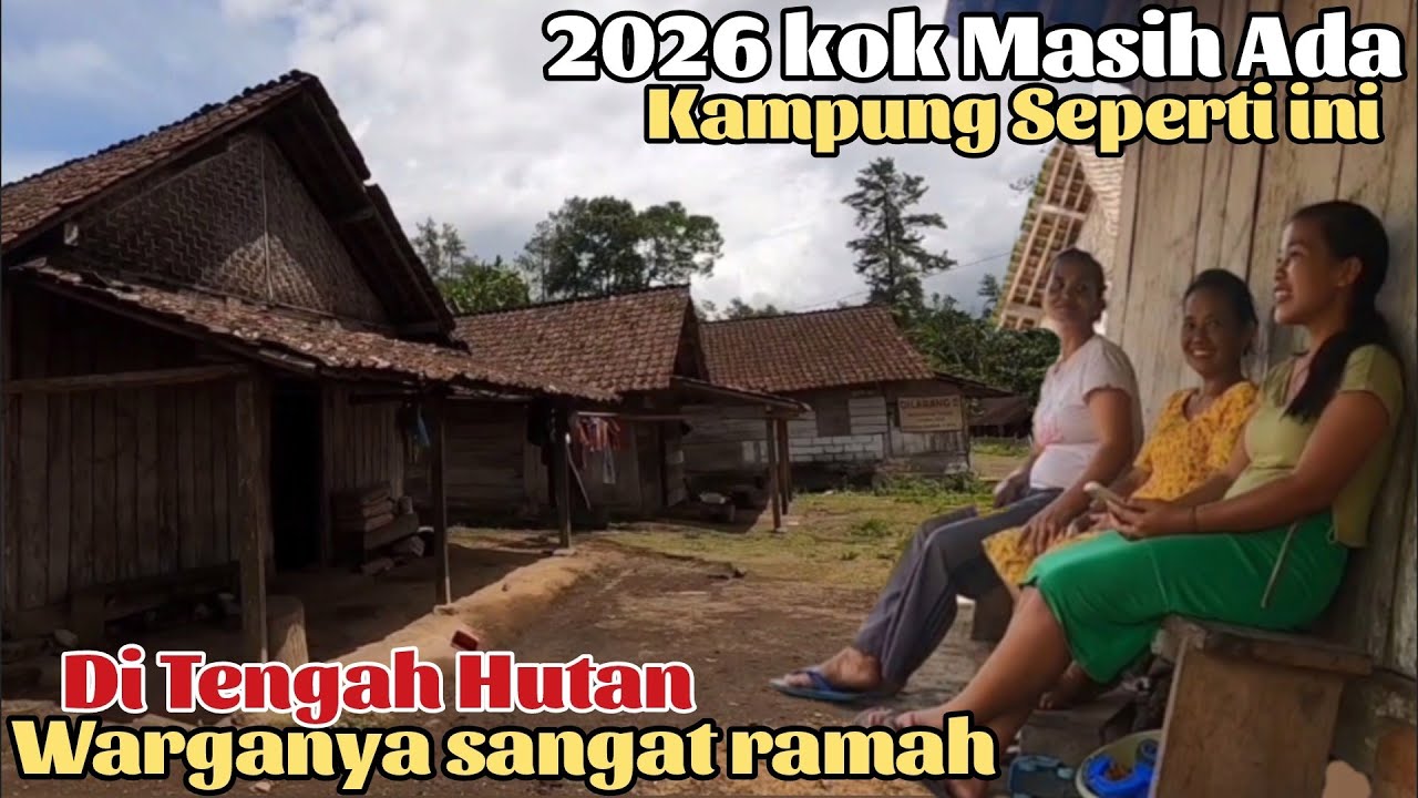 Mengunjungi Desa Terpencil tanpa listrik di tengah hutan Banyuwangi, warganya sangat ramah 😊🙏