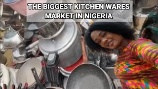 MARKET VLOG | BIGGEST KITCHEN WARE MARKET IN NIGERIA | OGBUEFERE