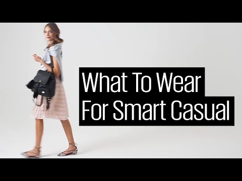 examples of smart casual dress code