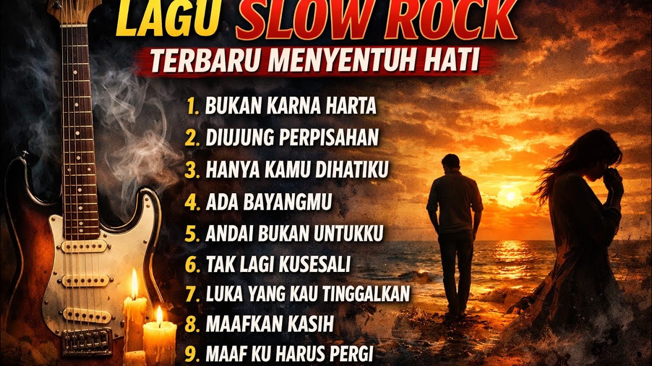 LAGU SLOW ROCK TERBARU MENYENTUH HATI 