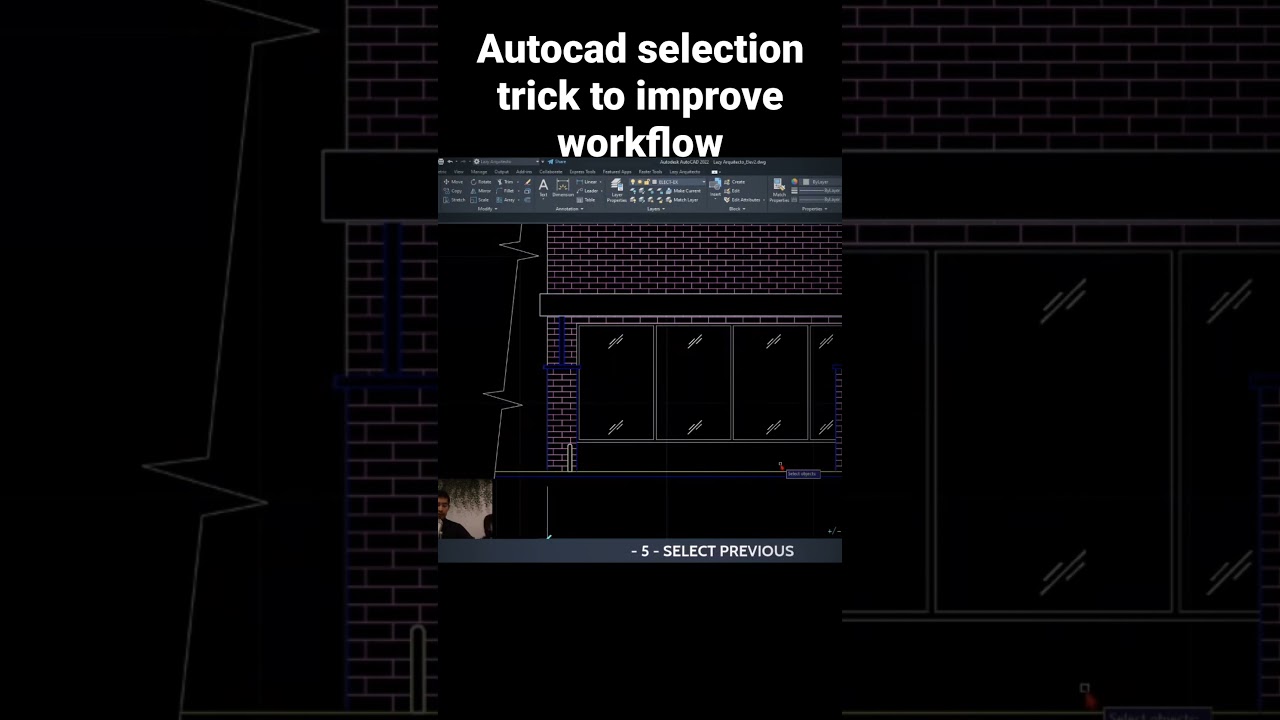 Autocad Selection Trick to Improve Workflow