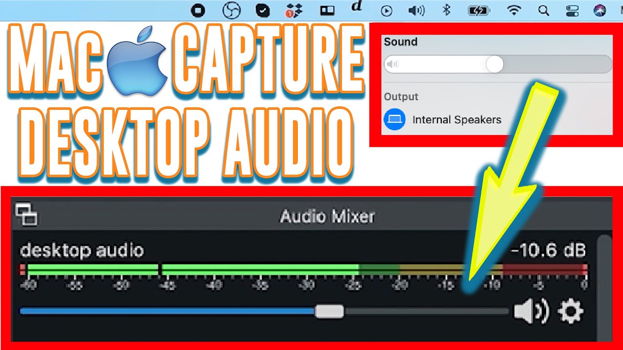 ⁣How to Capture Desktop Audio on a Mac for OBS or Any Streaming software