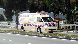 Emergency Malaysia Ambulance Responding | Ambuland KKM