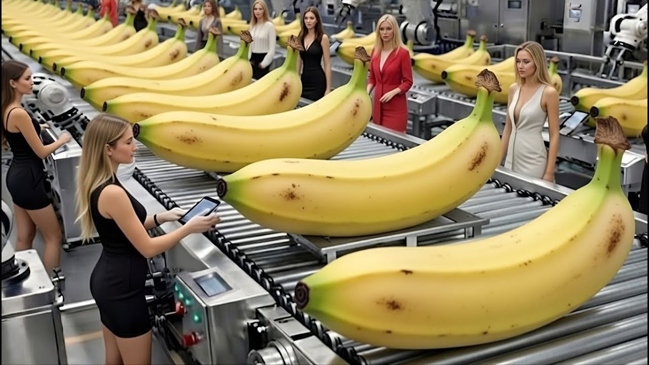 From Farm to Supermarket: Complete Banana Factory Documentary | 4K Industrial Process"