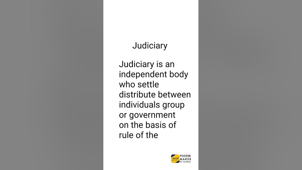 what-is-judiciary-define-judiciary-class-11-youtube